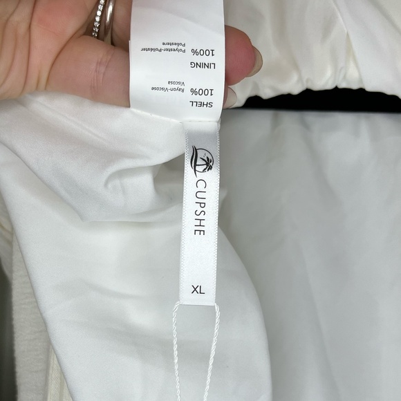 Cupshe Elegant White Halter Swim Coverup - Picture 6 of 6